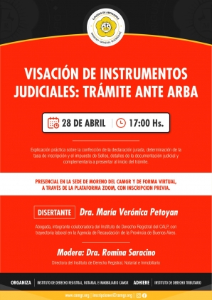 VISACIÓN DE INSTRUMENTOS JUDICIALES